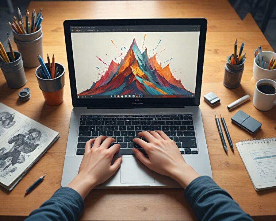 Como organizar seu portfólio profissional online de forma eficaz