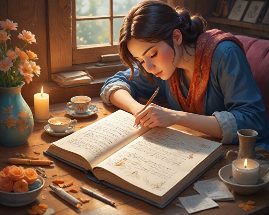 como criar um diário de gratidão para transformar sua vida